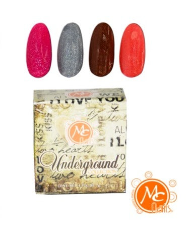 MC NAILS CAJA POLVO ACRILICO UNDERGROUND 4PZ