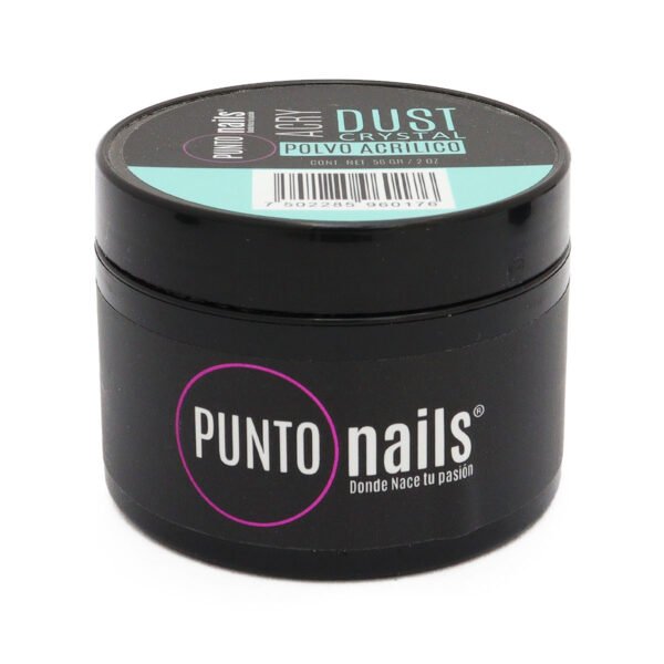 PUNTO NAILS POLVO ACRILICO CRYSTAL 2 OZ