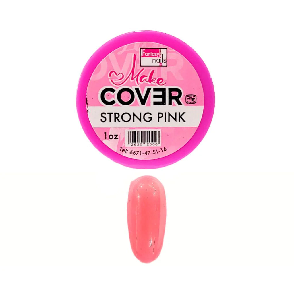 FANTASY NAILS POLVO ACRILICO STRONG PINK 1 OZ