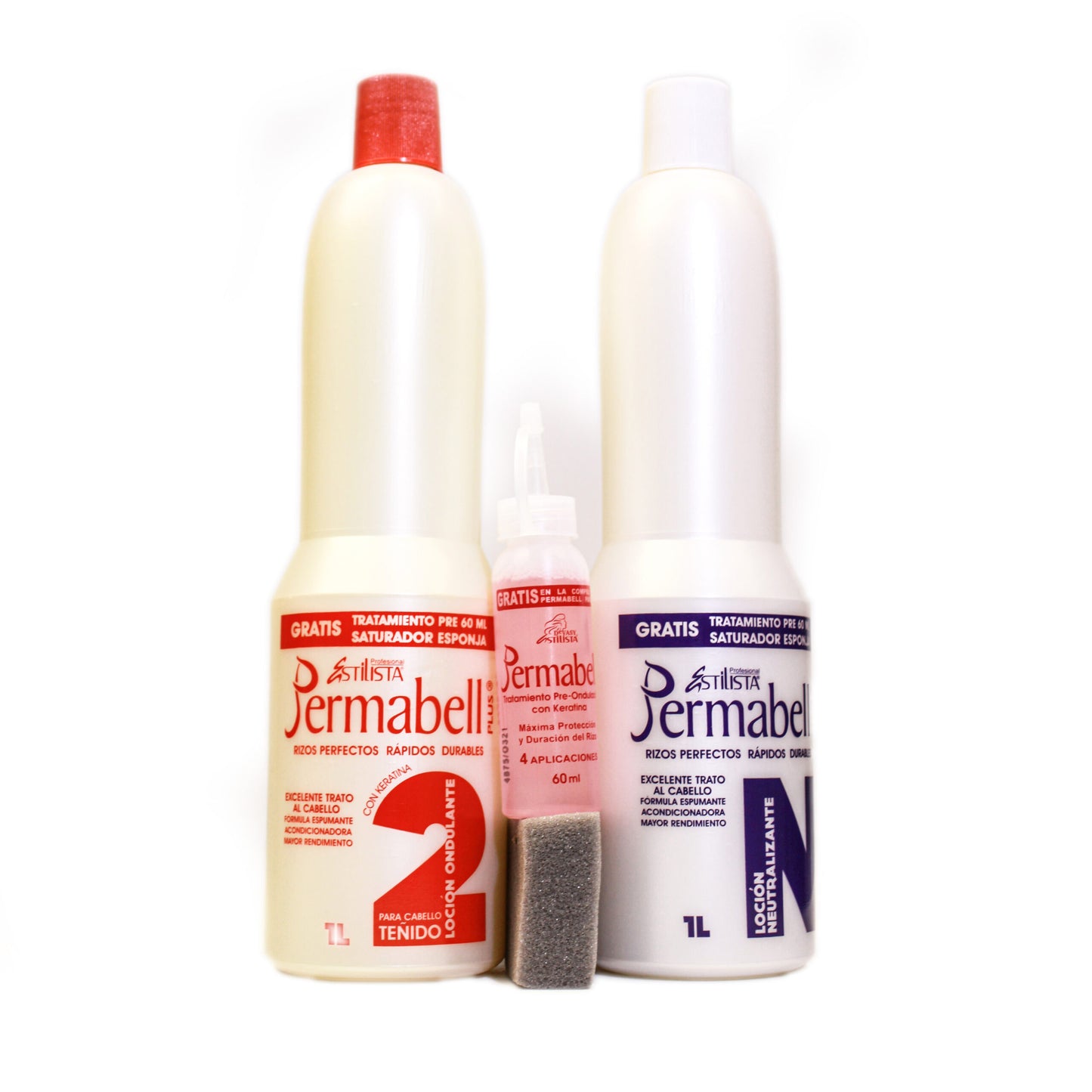 PERMABELL LOCION ONDULANTE CABELLO TEÑIDO 1LT
