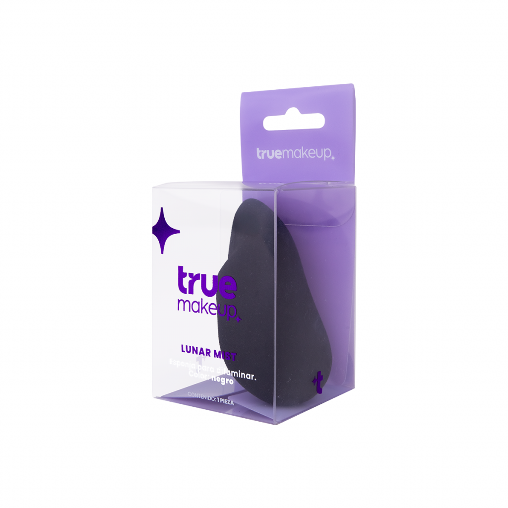 TRUE LASHES ESPONJA LUNARMIST NEGRA TM-EL02