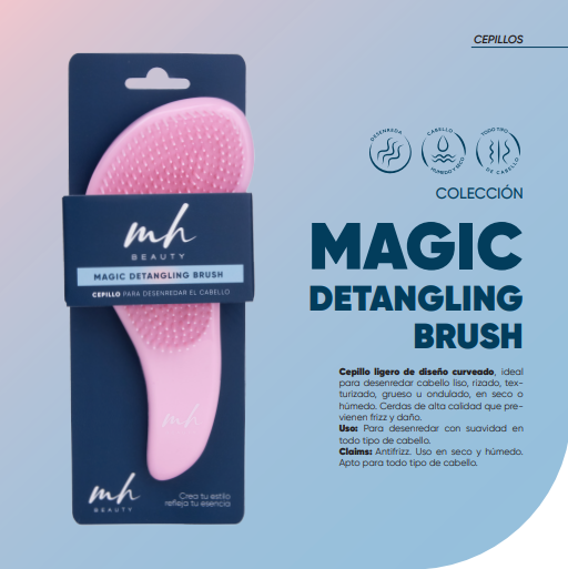 MH BEAUTY CEPILLO P/ DESENREDAR EL CABELLO MH-CDET02