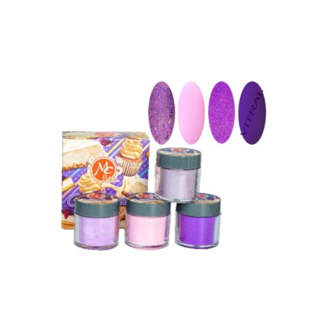 MC NAILS CAJA SWEET CHEESECAKE 4PZ