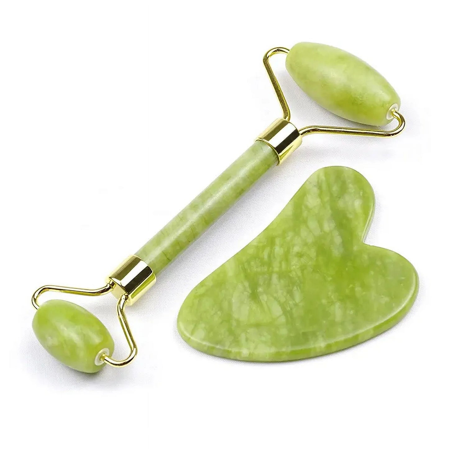 LOVE RODILLO JADE C/ GUA SHA/BROCHA MASCARILLA MYY10