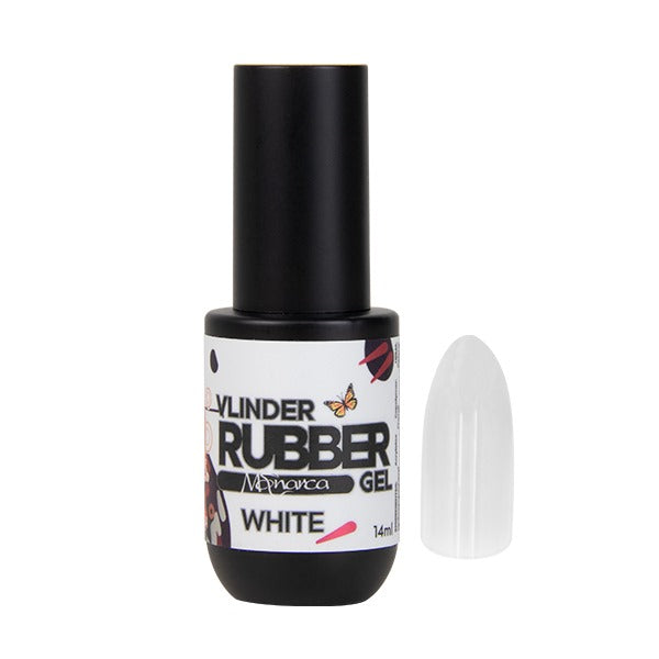 MC NAILS RUBBER GEL MONARCA VLINDER