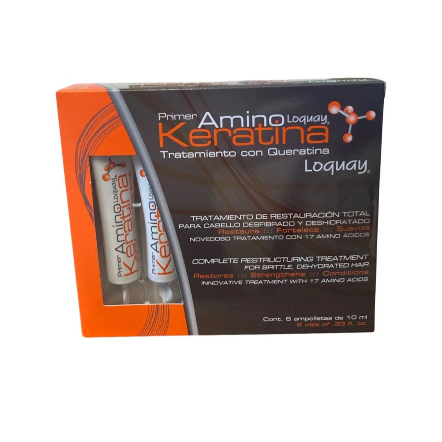 LOQUAY AMPOLLETA  PRIMER AMINO KERATINA