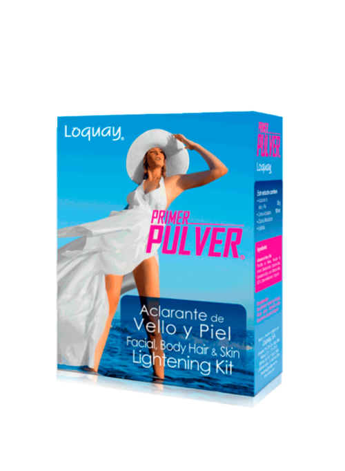 LOQUAY ACLARANTE DE VELLO Y PIEL PRIMER PULVER