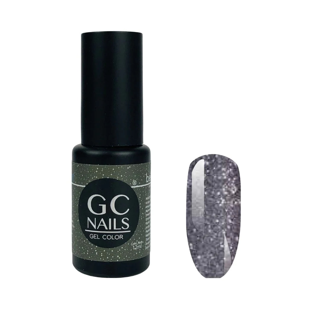 GC NAILS BEL COLOR TONO GRIS Y PLATA