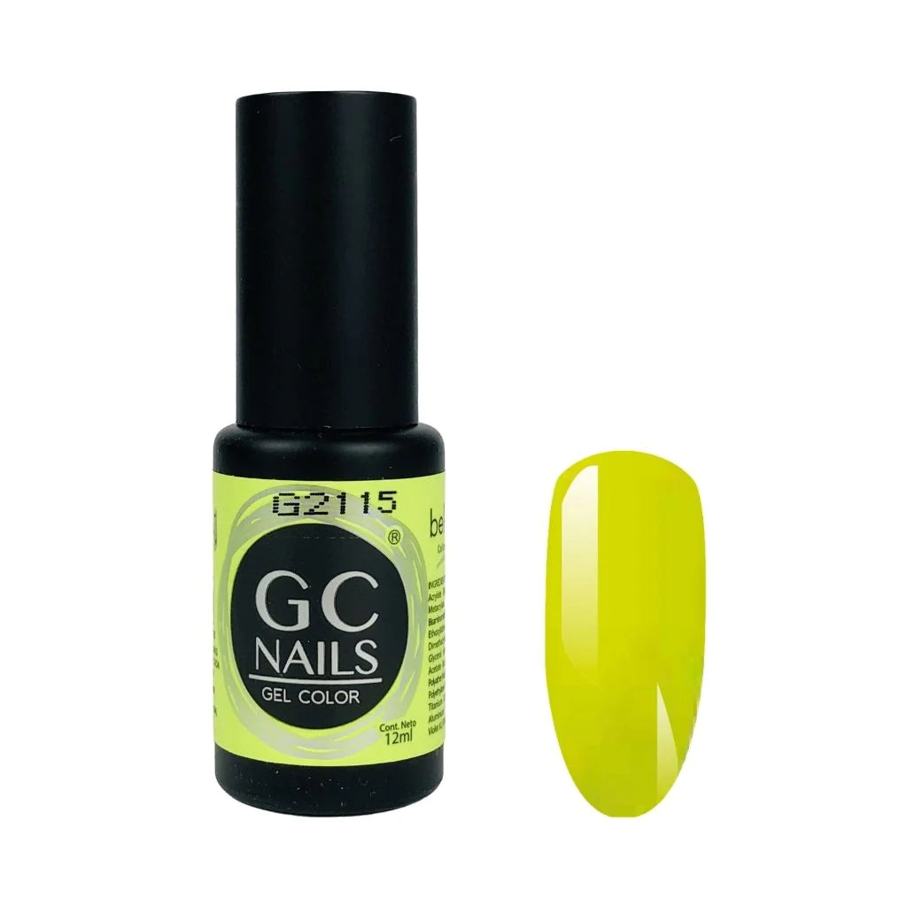 GC NAILS BEL COLOR TONOS AMARILLO, MOSTAZA Y DORADO