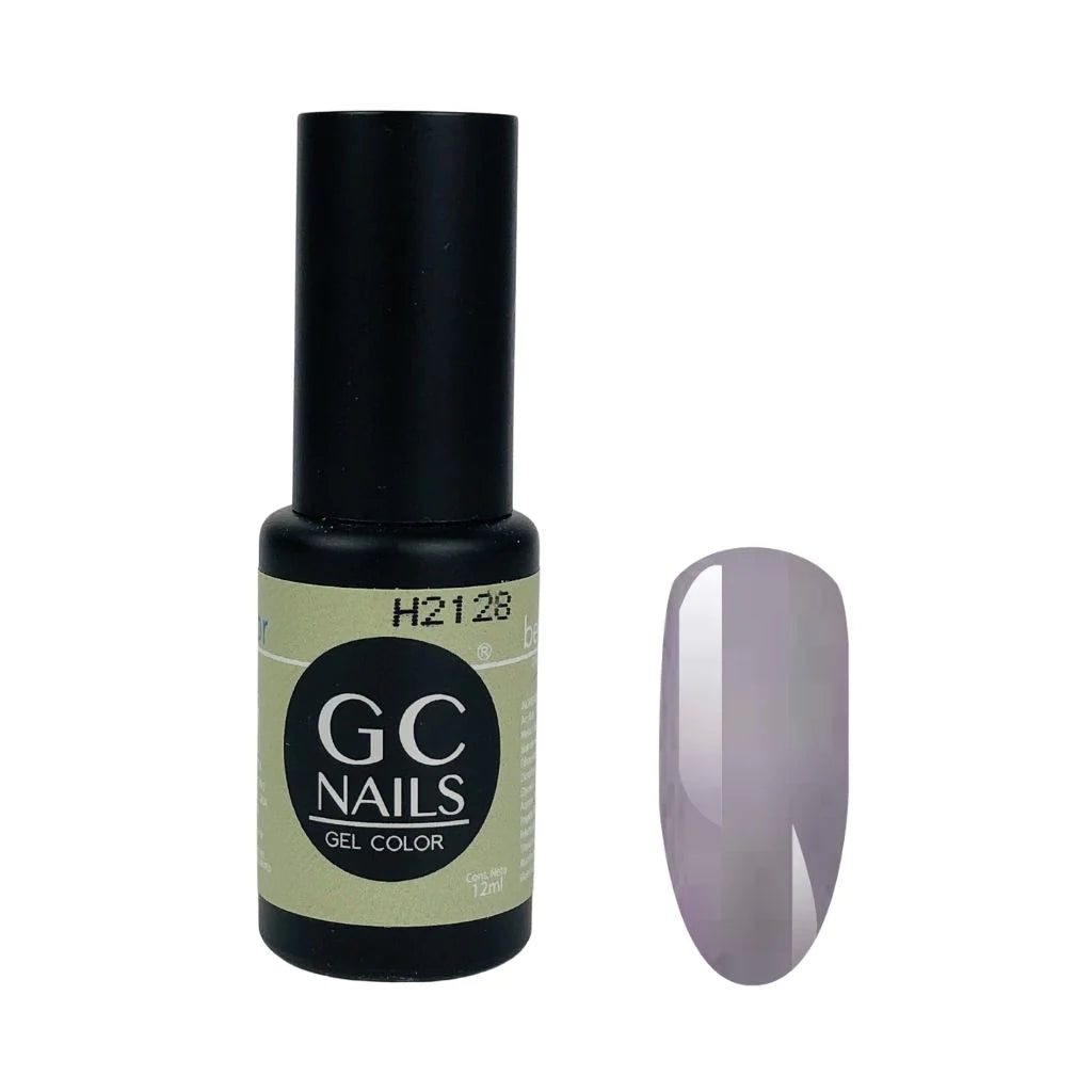 GC NAILS BEL COLOR TONO GRIS Y PLATA