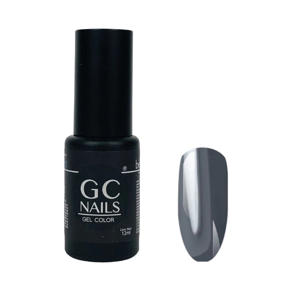 GC NAILS BEL COLOR TONO GRIS Y PLATA