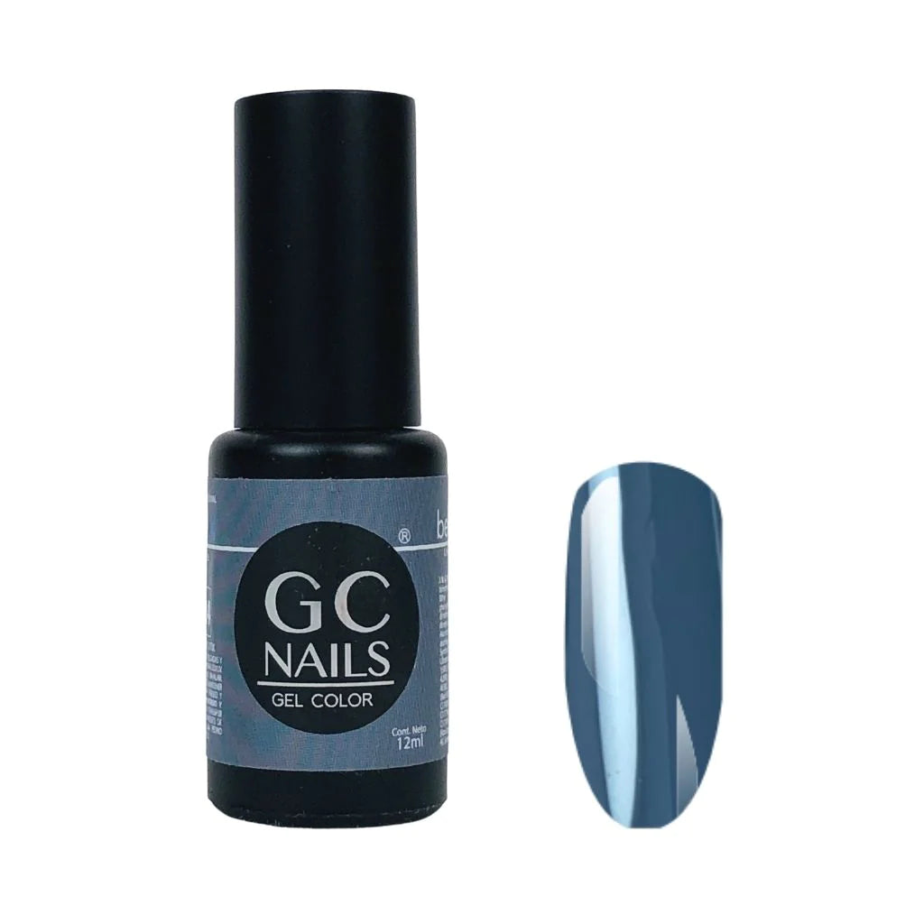 GC NAILS BEL COLOR TONO GRIS Y PLATA