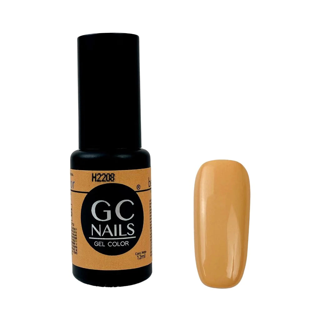 GC NAILS BEL COLOR TONOS AMARILLO, MOSTAZA Y DORADO