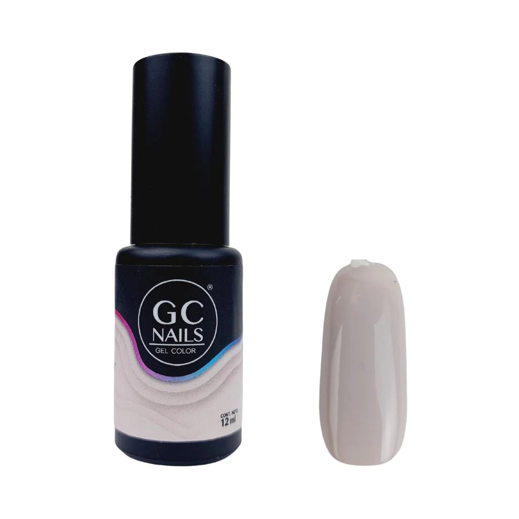 GC NAILS BEL COLOR TONO GRIS Y PLATA