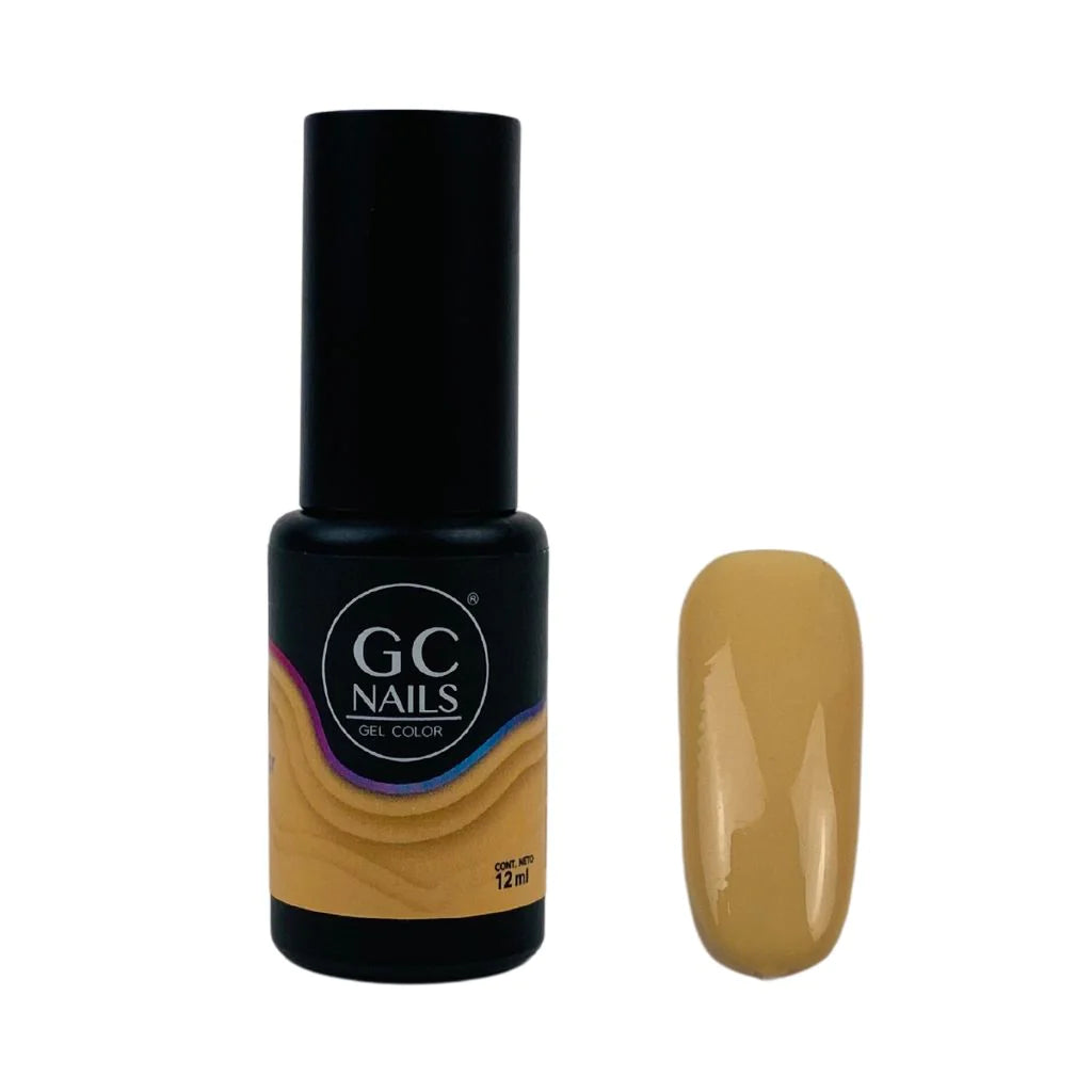 GC NAILS BEL COLOR TONOS AMARILLO, MOSTAZA Y DORADO