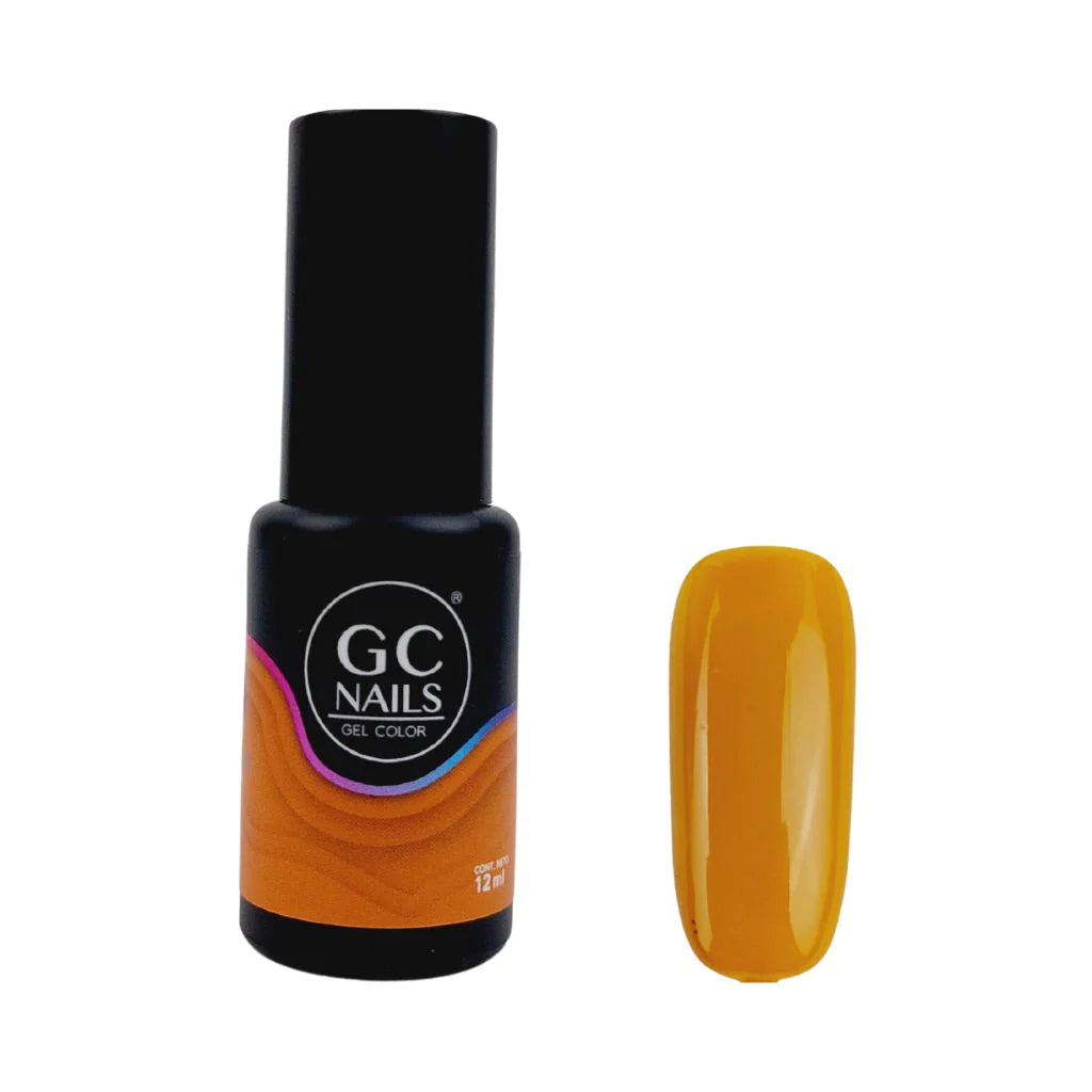 GC NAILS BEL COLOR TONOS AMARILLO, MOSTAZA Y DORADO