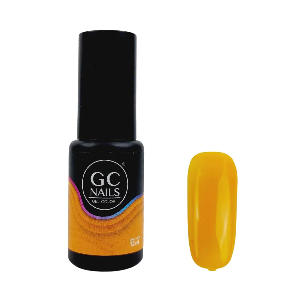 GC NAILS BEL COLOR TONOS AMARILLO, MOSTAZA Y DORADO