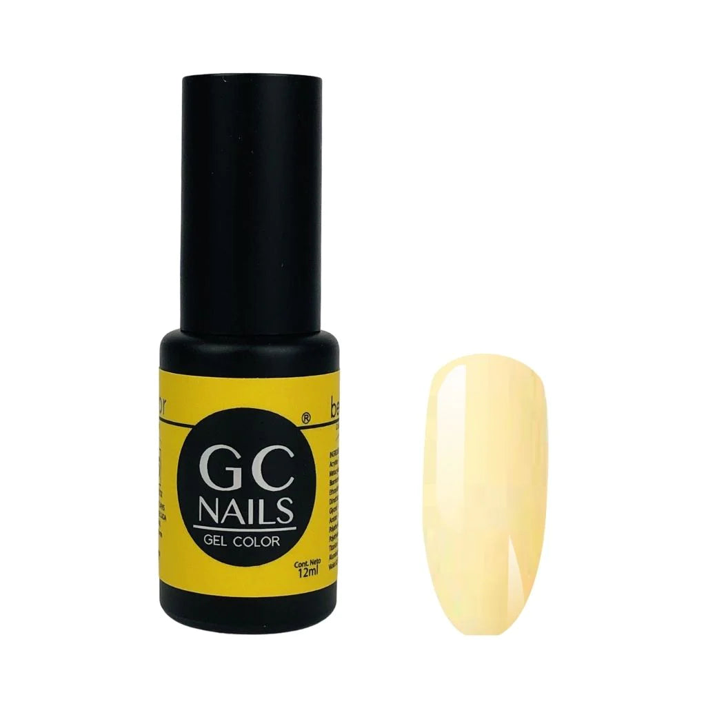 GC NAILS BEL COLOR TONOS AMARILLO, MOSTAZA Y DORADO