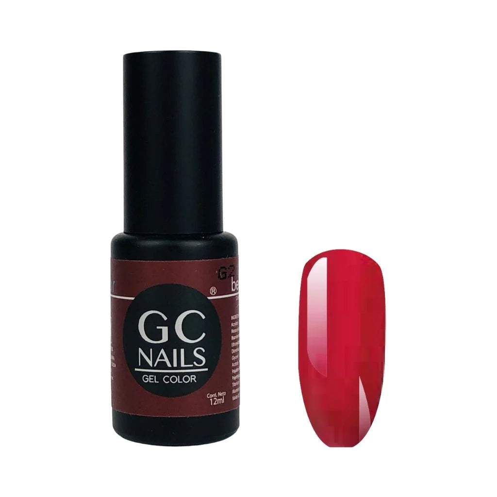 GC NAILS BEL COLOR TONOS ROJOS Y TINTOS