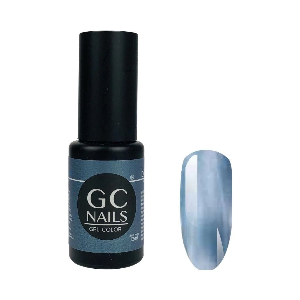 GC NAILS BEL COLOR TONO GRIS Y PLATA