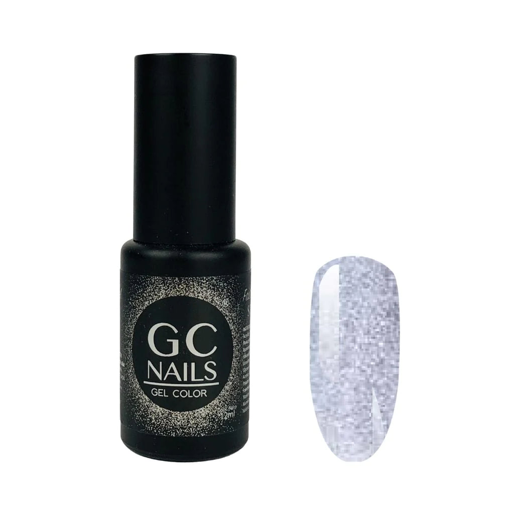 GC NAILS BEL COLOR TONO GRIS Y PLATA