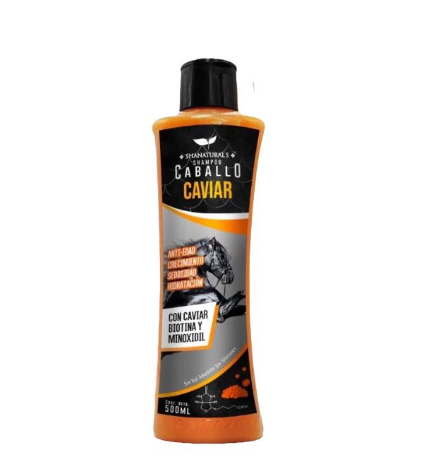 SHANATURAL´S SHAMPOO CABALLO CAVIAR 500 ML