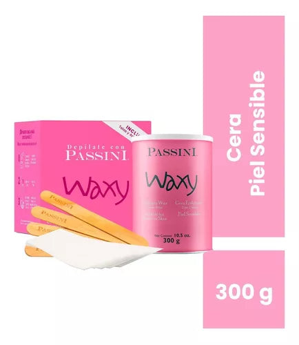 PASSINI CERA DEPILAR WAXY ROSA PIEL DELICADA