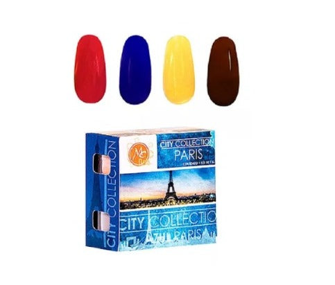 MC NAILS CAJA POLVO ACRILICO CITY AZUL PARIS 4PZ