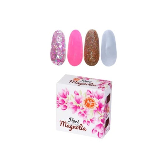 MC NAILS CAJA POLVO ACRILICO FLORI MAGNOLIA 4PZ