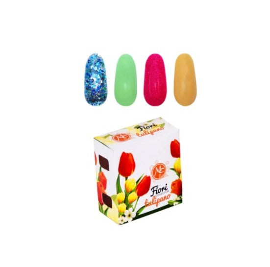 MC NAILS CAJA POLVO ACRILICO FLORI TULIPANO 4PZ
