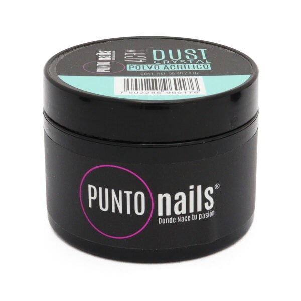 PUNTO NAILS POLVO ACRILICO CRYSTAL  2 OZ