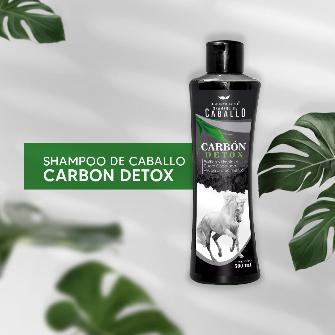 SHANATURAL´S SHAMPOO CARBON DETOX 500 ML