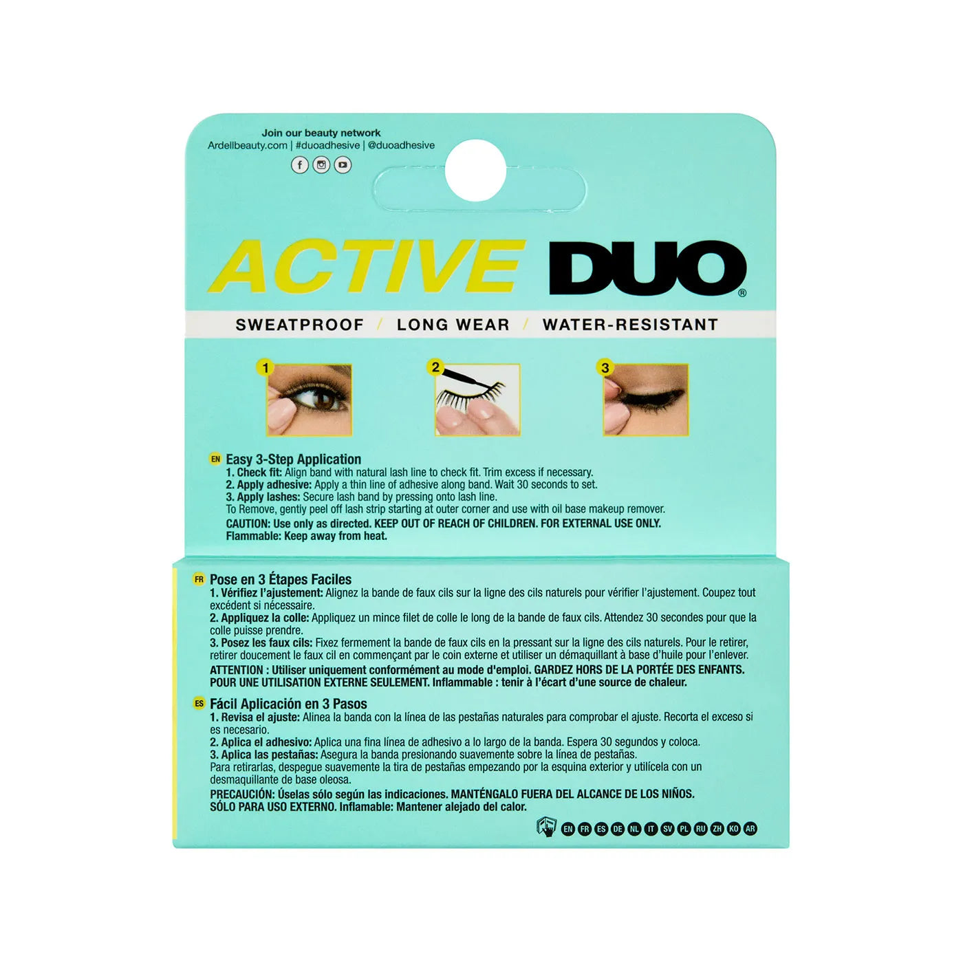 DUO PEGAMENTO ACTIVE NEGRO 45 G