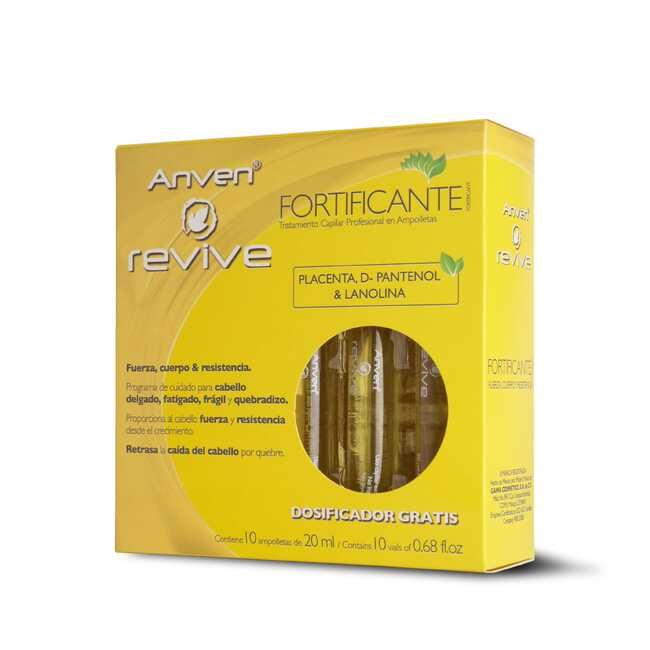 ANVEN AMPOLLETA FORTIFICANTE C/10 PZ