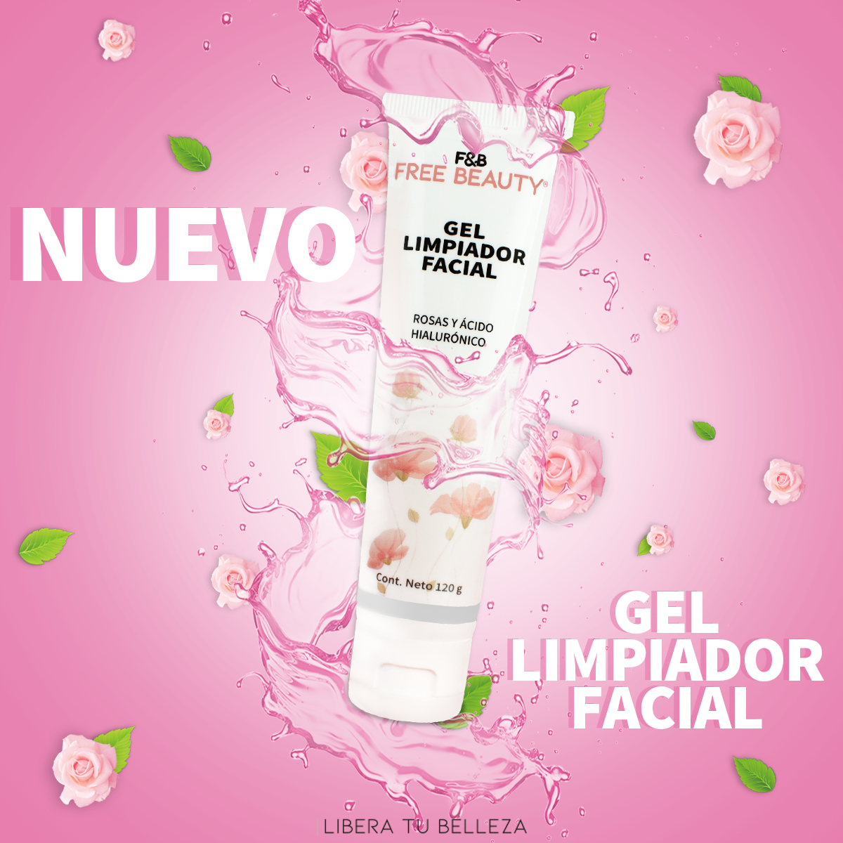 F&B GEL LIMPIADOR FACIAL 120 GR