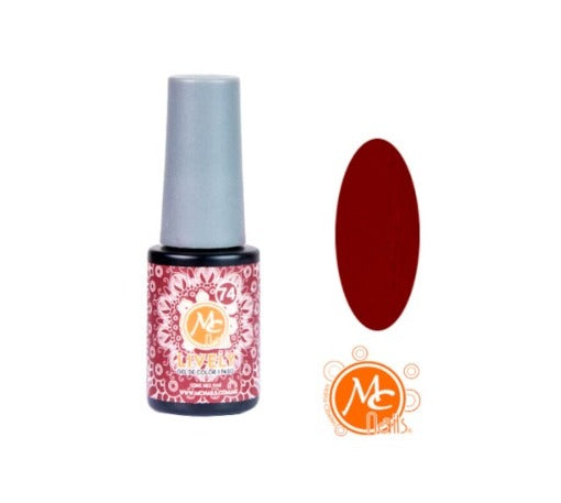 MC NAILS GEL COLOR UV DE 1 PASO LIVELY VARIOS TONOS