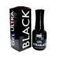 FANTASY NAILS GEL POLISH ULTRA BLACK #02