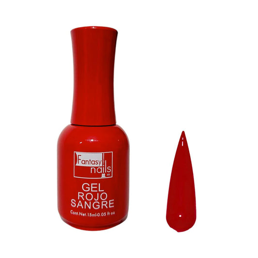 FANTASY NAILS GEL POLISH ROJO SANGRE #19