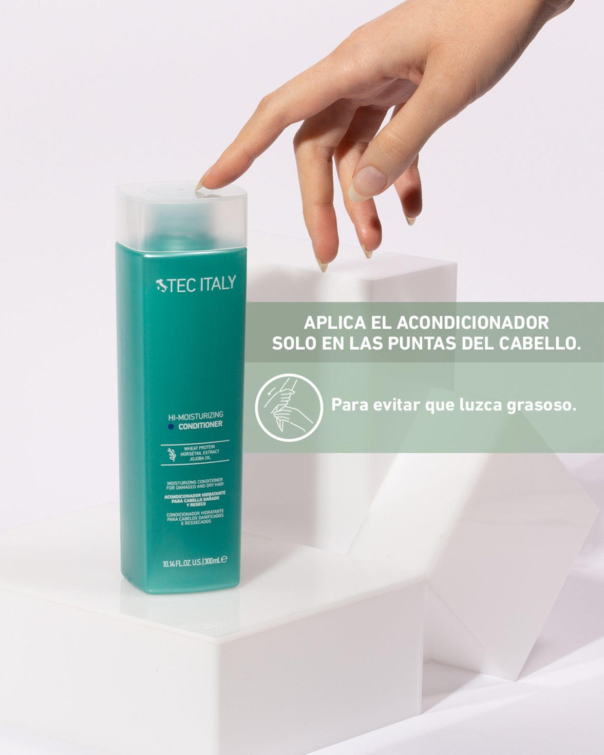 TEC ITALY ACONDICIONADOR  HI-MOISTURIZING 300 ML