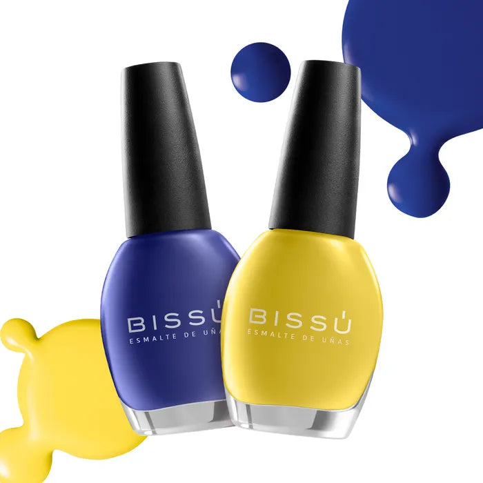 ESMALTES BISSU TONOS AZULES