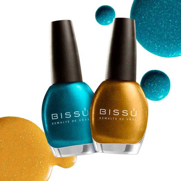 ESMALTES BISSU TONOS AMARILLO Y DORADO