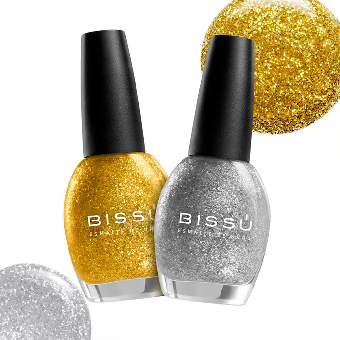 ESMALTES BISSU TONOS GLITTER