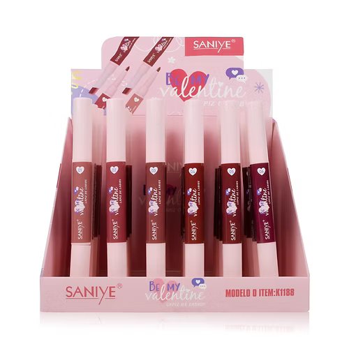 SANIYE LAPIZ/LABIAL BE MY VALETINE K1188