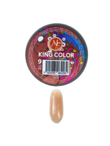 MC NAILS KING COLOR MAQUILLAJE P/ UÑAS 1 OZ MC #9