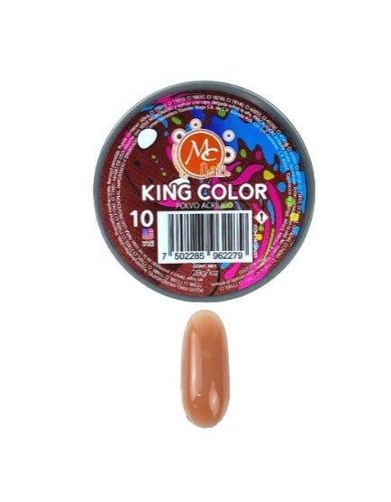 MC NAILS KING COLOR MAQUILLAJE P/ UÑAS 1 OZ MC #10