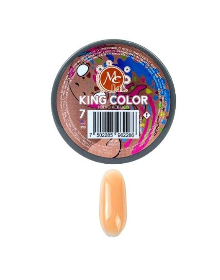 MC NAILS KING COLOR MAQUILLAJE P/ UÑAS 2 OZ MC #7