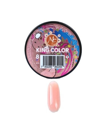 MC NAILS KING COLOR MAQUILLAJE P/ UÑAS 1 OZ MC #8