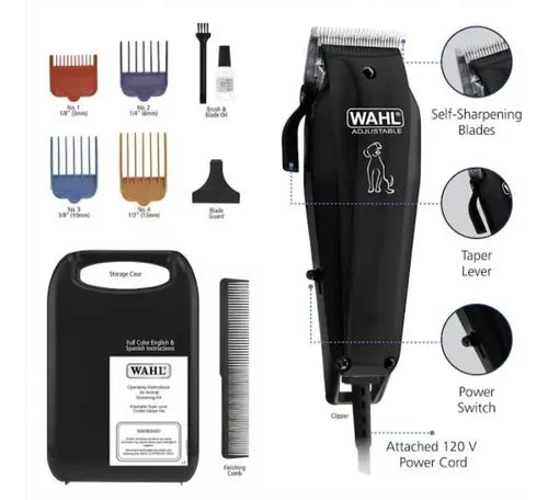 WAHL MAQUINA CORTAPELO P/ MASCOTA 9160-210