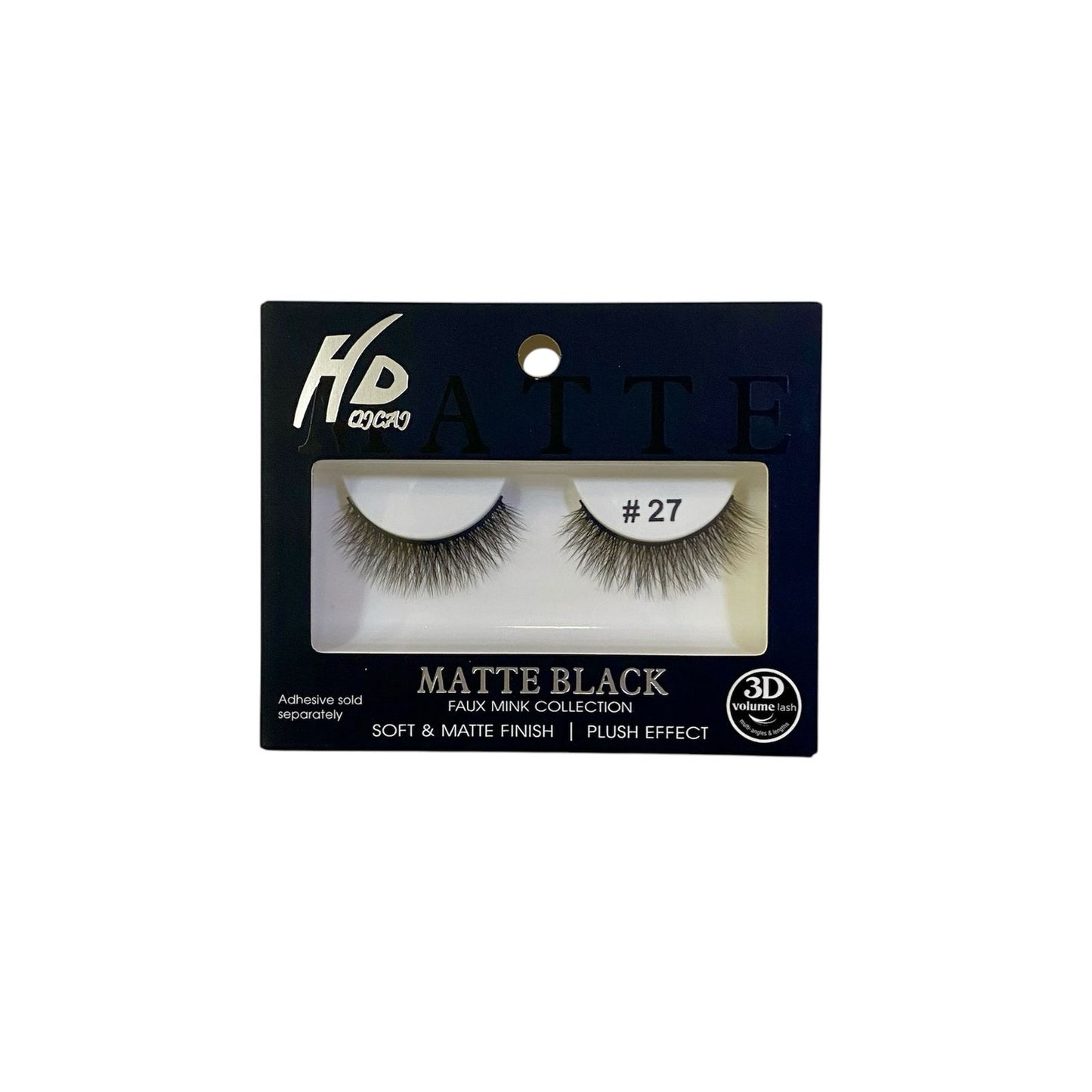 HD QICAI PESTAÑA NEGRA 3D