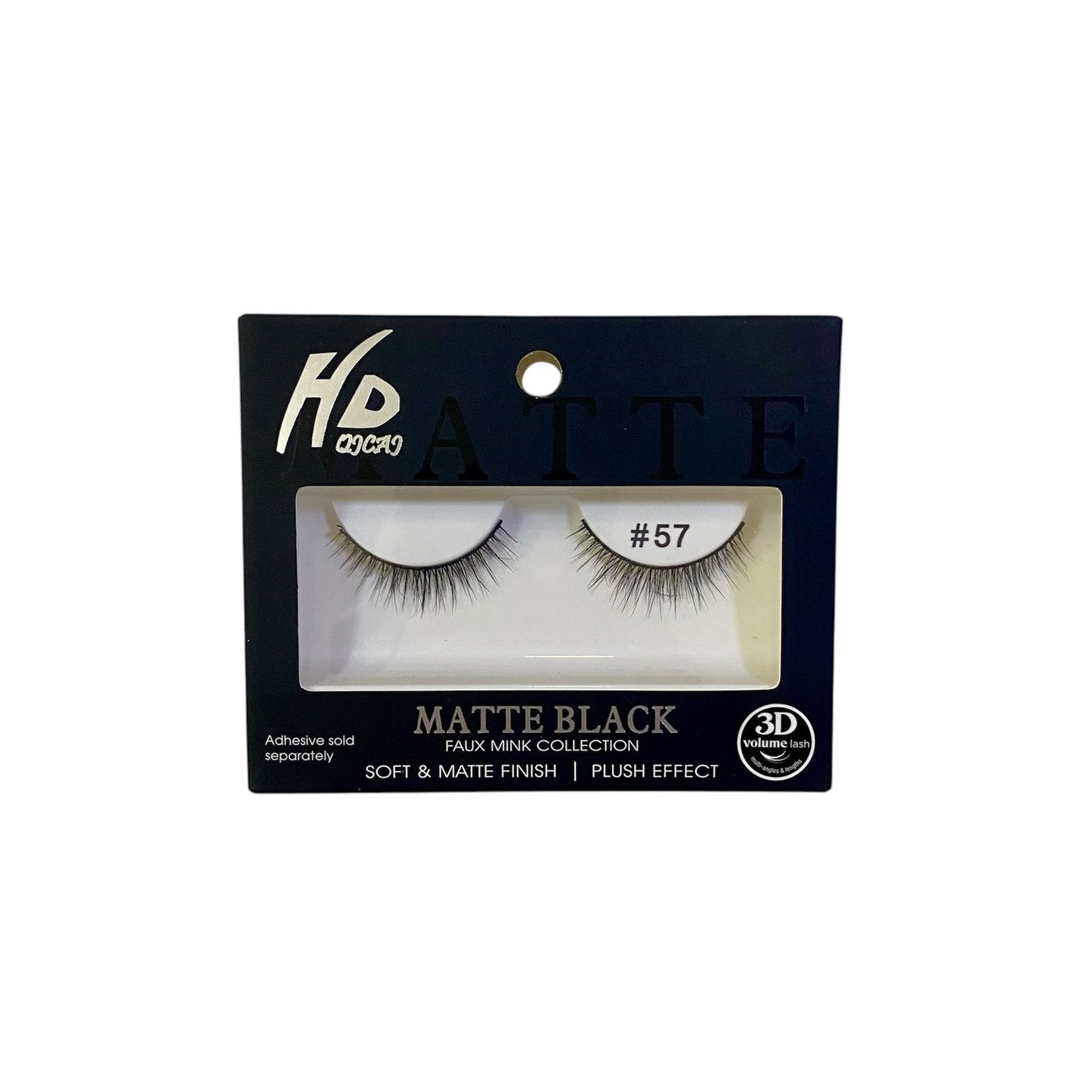 HD QICAI PESTAÑA NEGRA 3D